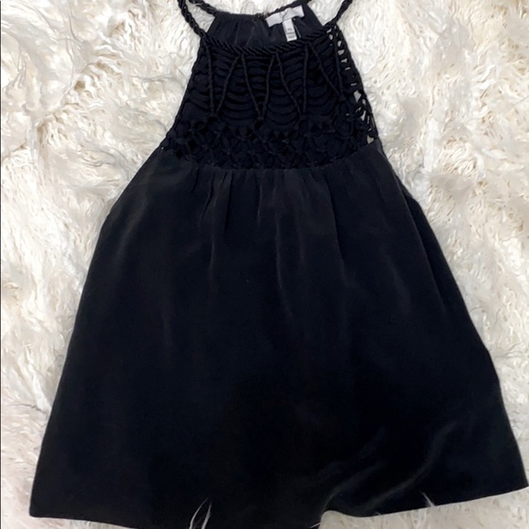 Joie Montara Macramé Sleeveless Silk Top - Picture 13 of 14